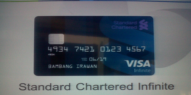 Standchart Indonesia Luncurkan Kartu Kredit Standard Chartered Visa Infinite