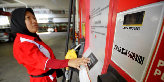Pertamina: Harga Solar Seharusnya Tidak Turun
