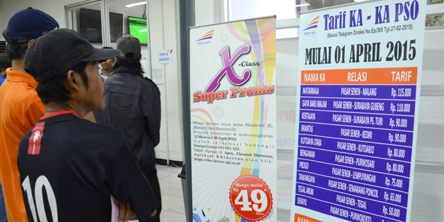 Mudik Lebaran, KAI Beri Diskon Hingga 50 Persen Untuk Tiket ke Jakarta