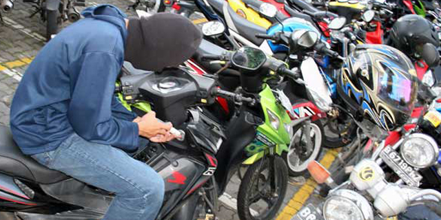 Tertangkap Polisi, Pencuri Spesialis Motor Gagal Nikah