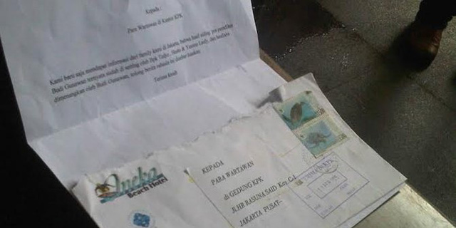 Beredar Surat Kaleng soal Settingan Sidang untuk Menangkan Budi Gunawan
