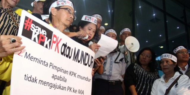 Lintas Alumni Desak Pimpinan KPK Mundur Jika Tak Ajukan PK Kasus BG