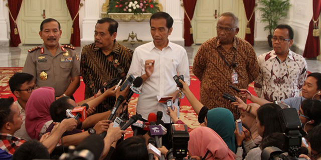 Jokowi Akhirnya Minta Polri Hentikan Kriminalisasi ke KPK dan Pendukungnya