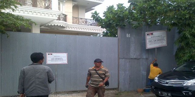 Rumah mewah Fuad Amien kembali disita KPK. (Foto: BeritaPrima/dok)
