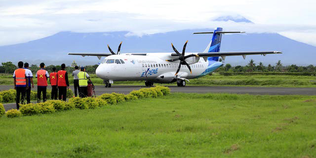 Selama Nyepi, Garuda Alihkan Penerbangan Denpasar-Banyuwangi