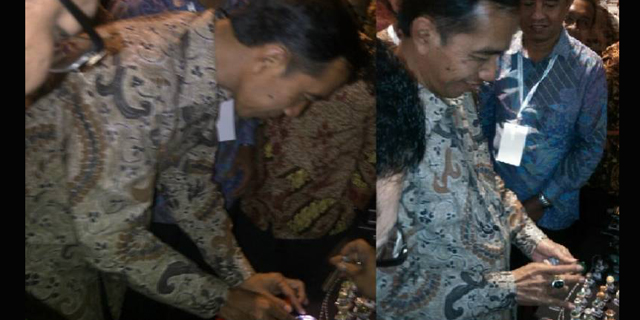 Bila Jokowi Jajal Batu Akik Berharga Rp 25 Juta