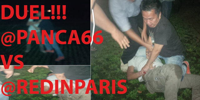 Akun @Redinparis Mengklarifikasi Perkelahiannya di Istora Senayan