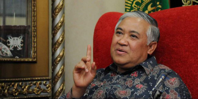 Din Syamsuddin Minta Presiden Segera Hentikan Konflik KPK vs Polri