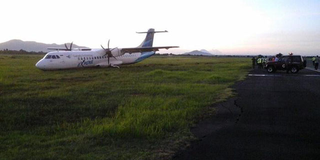 Angkat Pesawat Yang Tergelincir, Garuda Datangkan Alat Khusus Dari Bali