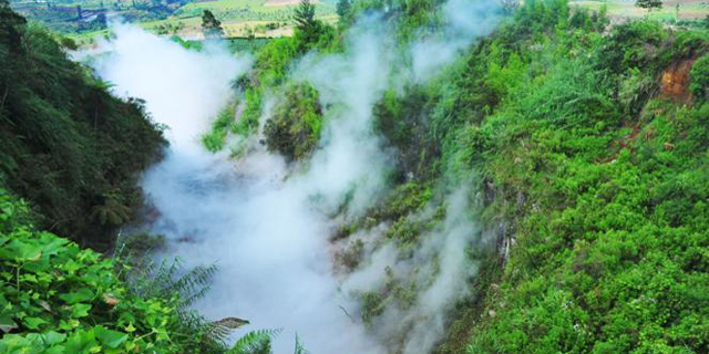 Gas Beracun di Kawah Timbang Dieng Meningkat