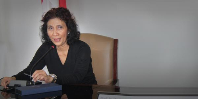 Survei: Menteri Susi Pudjiastuti Paling Disukai Publik
