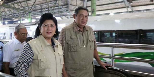 Kala SBY Menikmati Perjalanan Surabaya – Yogya Pakai Kereta