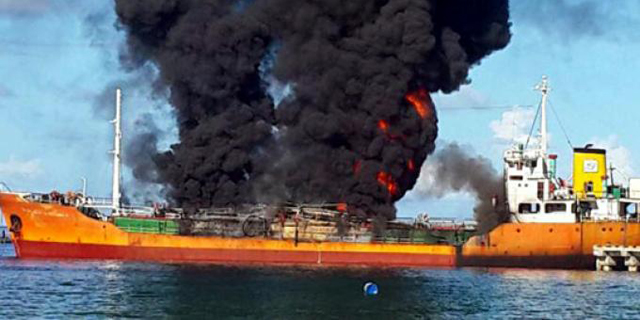 18 ABK Indonesia Selamat Dari Kebakaran Kapal FV Shofuku Maru 78