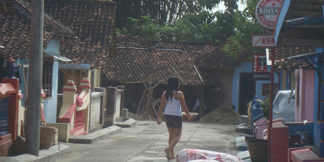 Salah satu sudut kompleks pelacuran Kedung Banteng.
