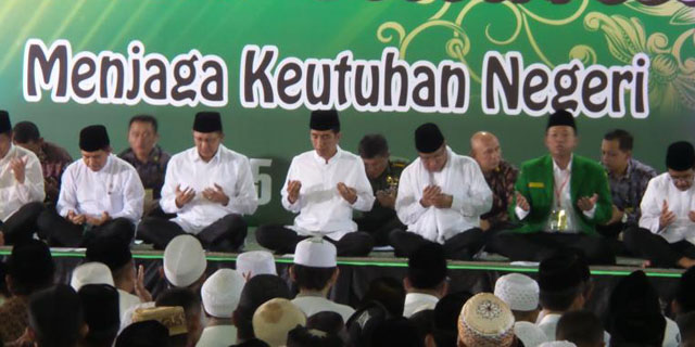 Presiden Jokowi Ajak NU Menjawab Persoalan Bangsa