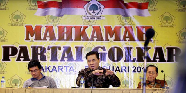 Intervensi Wantim Golkar Ditolak Mahkamah Partai