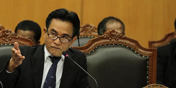 Yusril : Sidang Mediasi Gugatan Agung Laksono Diakhiri