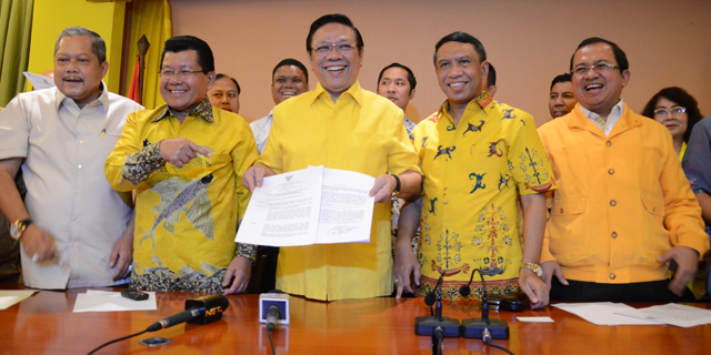 Inilah 27 Anggota Fraksi Golkar Yang Hadiri Rapat Kubu Agung