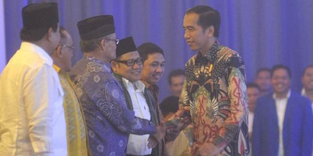 Hampiri Prabowo Subianto, Presiden Jokowi Ngaku Bahagia