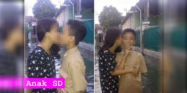 Foto Anak SD Ciuman Jadi Bahan Gunjingan Netizen