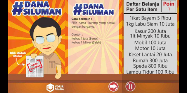 Muncul Game ‘Dana Siluman’, Ahok Ajak Anaknya Mengunduh