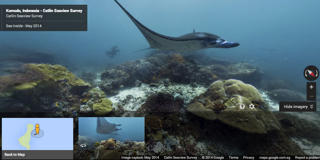 Google Suguhkan Fenomena ‘Misteri’ Bawah Laut Indonesia