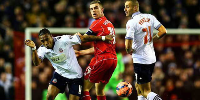 Sempat Ketinggalan, Liverpool Akhirnya Sukses Taklukkan Bolton