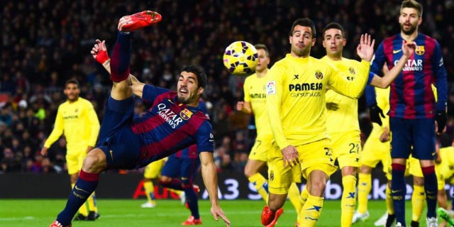 Taklukkan Villarreal, Barca Ancam Posisi Real Madrid