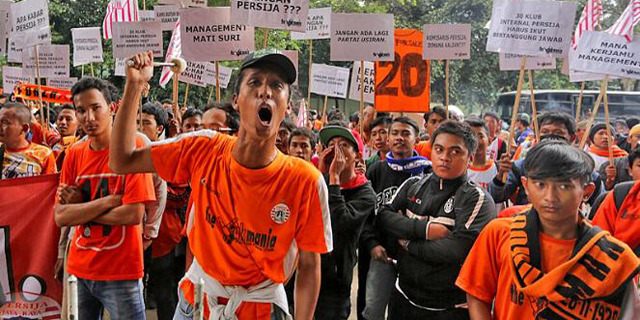 Berulah Lagi, The Jakmania Hadang Bobotoh di Jakarta Selatan