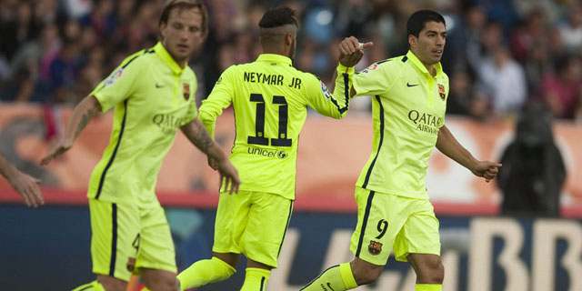 Hadapi Bilbao, Trio Messi, Neymar dan Suarez Bawa Barca Unggul 5-2