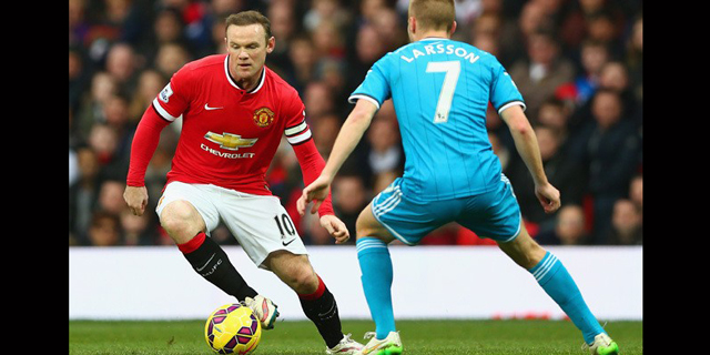 Dua Gol Rooney Bawa MU Kandaskan Sunderland 2-0
