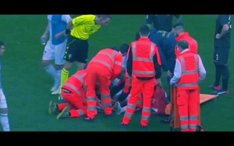 VIDEO: Patahnya Kaki Pemain Muda Juventus Saat Laga Chiveo vs Roma