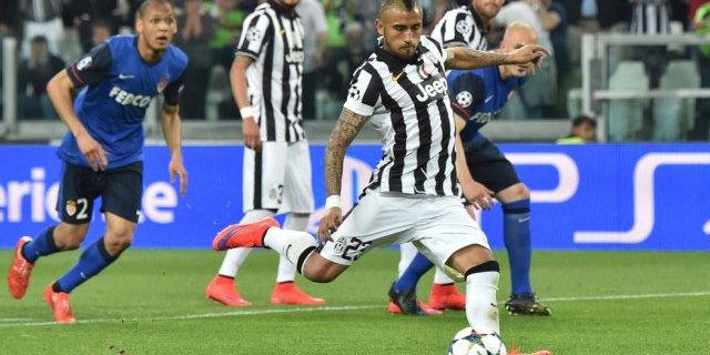 Tendangan Pinalti Antar Kemenangan Juventus Atas AS Monaco