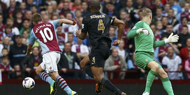 Tekuk Aston Villa, ManCity Melesat Ke Posisi Kedua