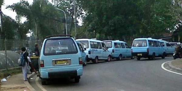 Turun Rp 500, Tarif Angkutan Kota Di Bekasi