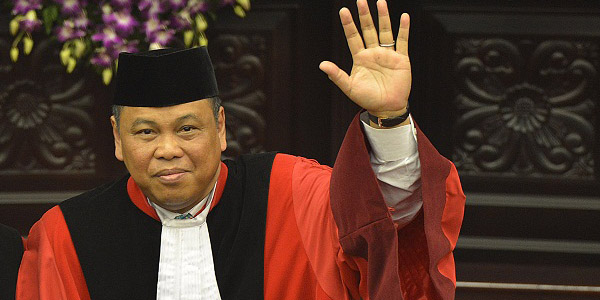 Arief Hidayat dan Anwar Usman Dilantik Jadi Pimpinan MK