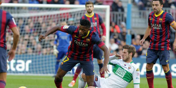 Gunduli Elche, Barca Melaju Ke Perempatfinal