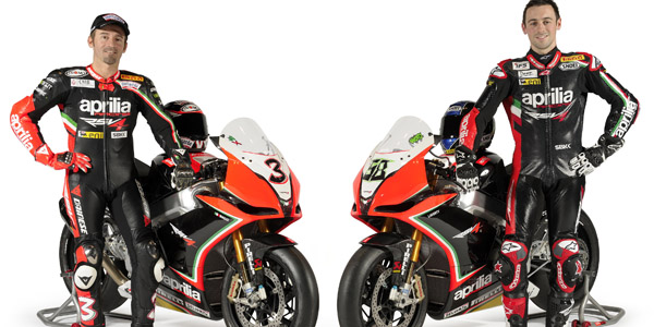 Max Biaggi Dan Michael Laverty Uji Coba Aprilia