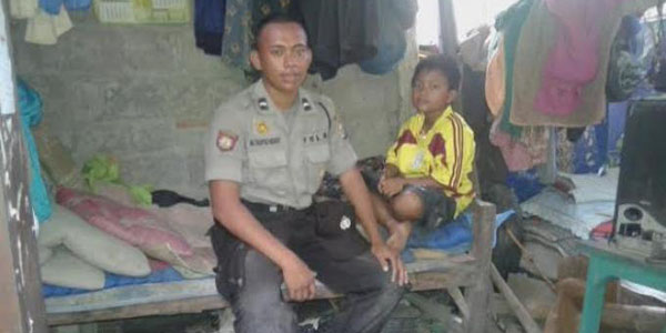 Polisi Miskin Itu Kini Tinggalkan Kandang Sapi, Pindah ke Rusun