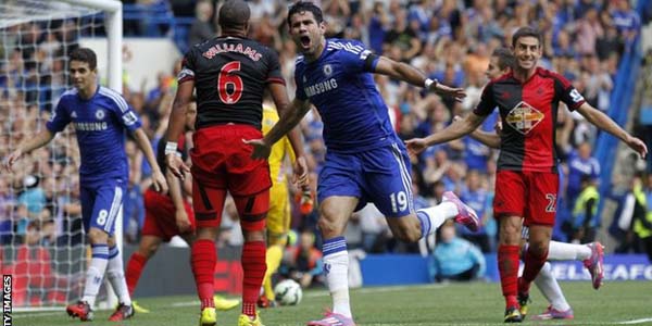 Chelsea Jebol Swansea 5 Gol Tanpa Balas