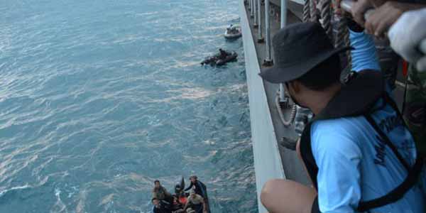 Bawa 2 Jasad Korban AirAsia, Kapal Sadewa-506 Sempat Kandas