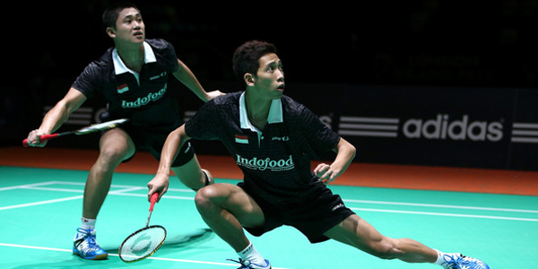 Ganda Putra Indonesia Melenggang Setelah Taklukkan Malaysia