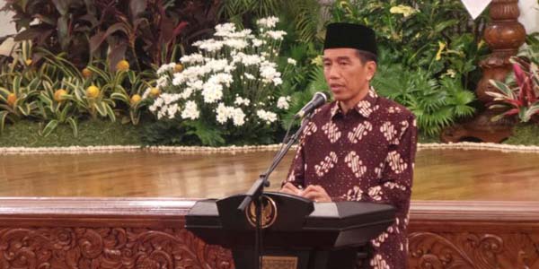 Peringati Maulid Nabi, Jokowi Ajak Doakan Korban Musibah