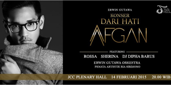 Ribuan Tiket Konser Afghan Sudah Terjual