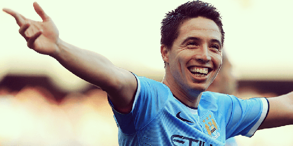Jelang Lawan Arsenal, Samir Nasri Cedera Betis