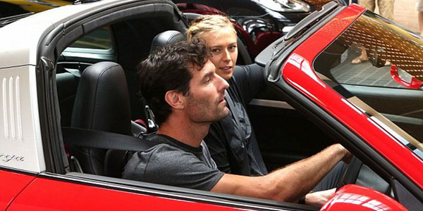 Max Webber Ketahuan Jadi Sopir Petenis Sharapova