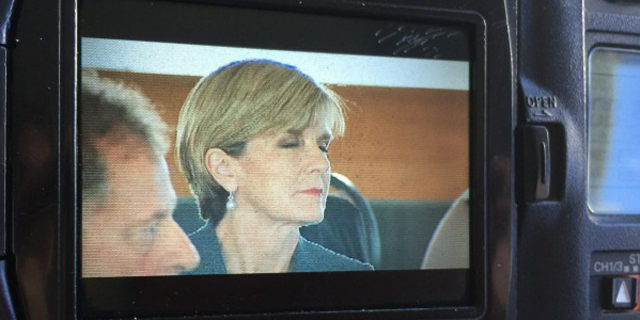 Duh, Menlu Julie Bishop Tertidur saat PM Abbott Pidato