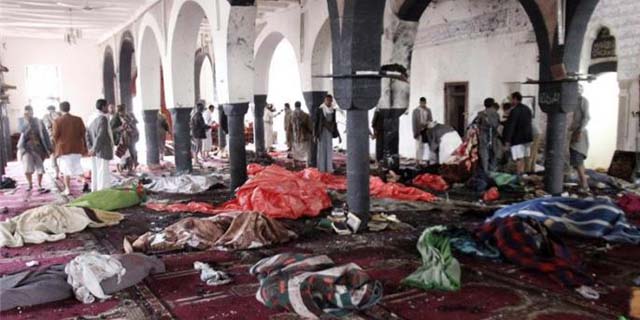 Korban Bom Di 2 Masjid Yaman Jadi 142 Orang Tewas