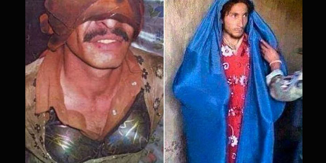 Anggota ISIS yang menyamar menjadi perempuan ketika berusaha kabur dari pasukan Irak. (Foto: BeritaPrima/mirror)