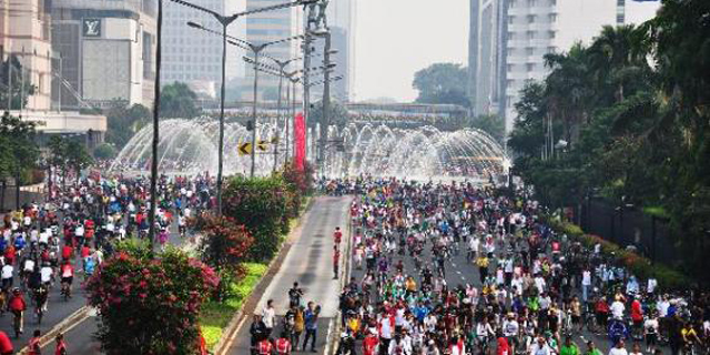 Hari Ini Car Free Day di Jakarta Ditiadakan